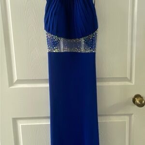 Morgan & Co. Royal Blue formal gown